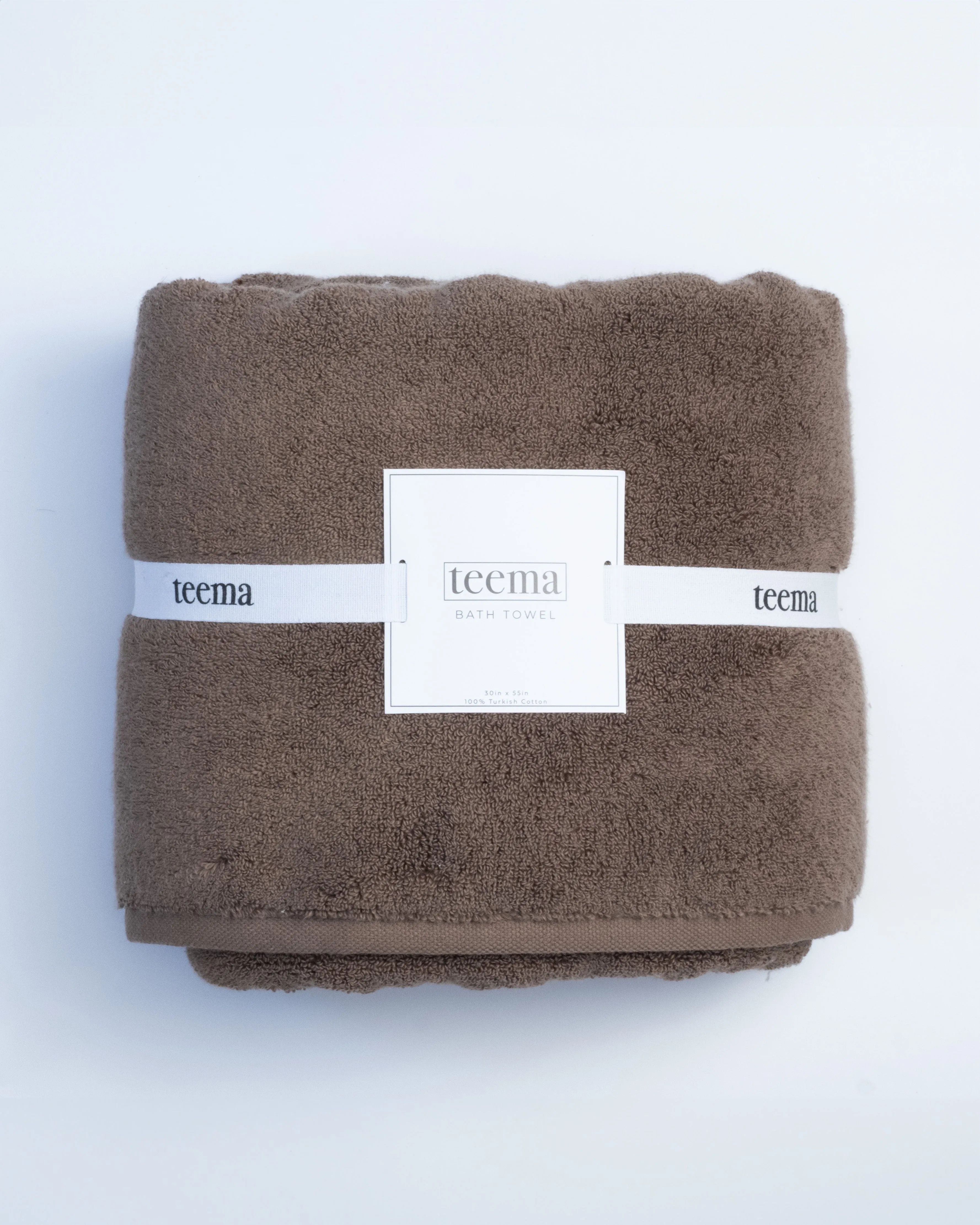 Luxe Bath Towels in Chocolate