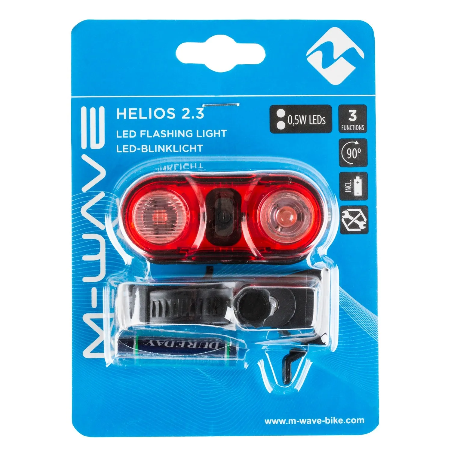 M-Wave Helios 2.3 Battery Flash Light