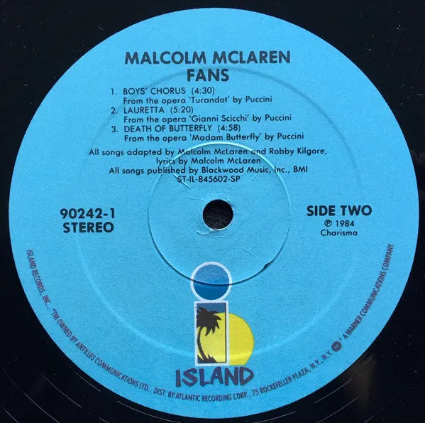 Malcolm McLaren - Fans - LP