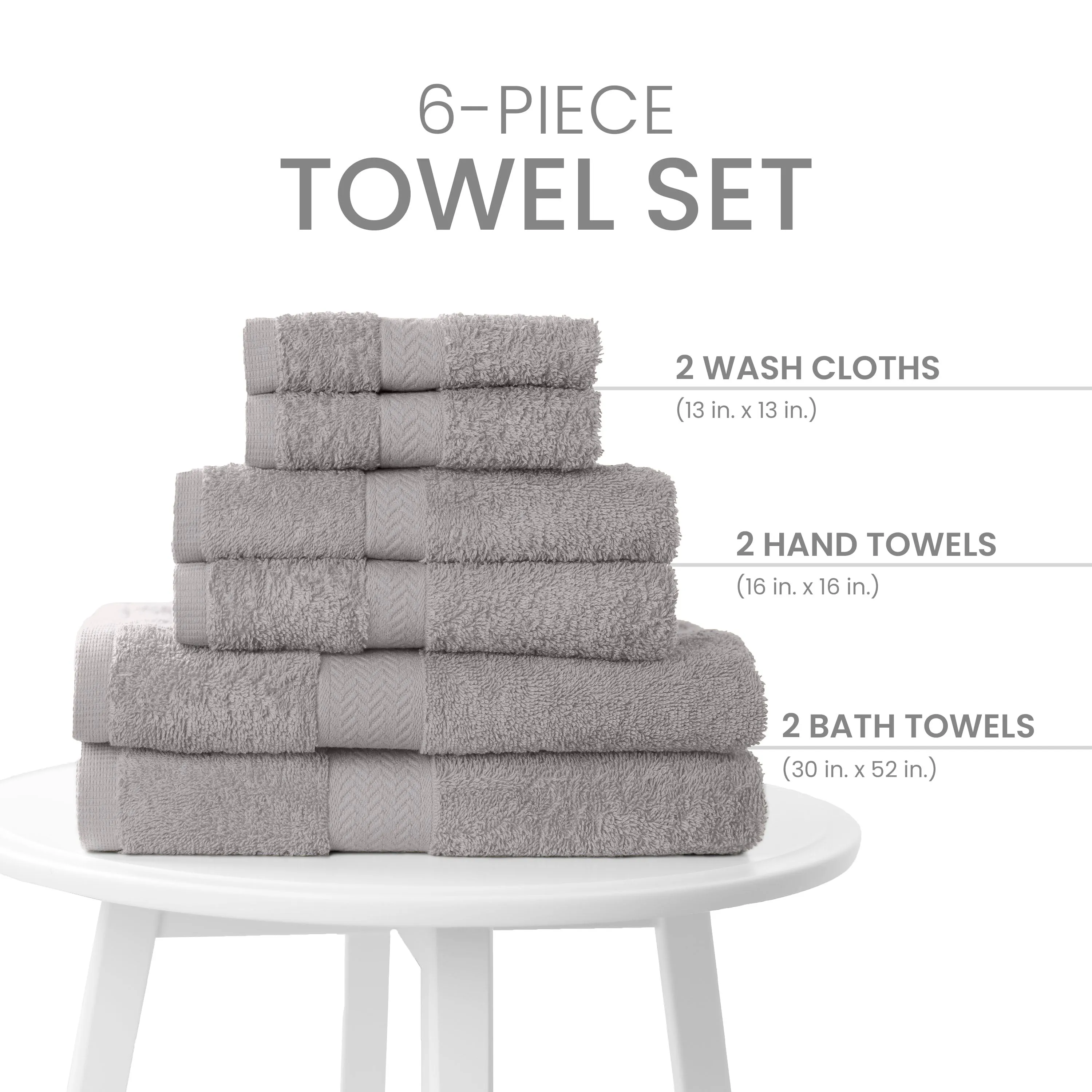 Martex Ringspun 6 Piece Towel Set