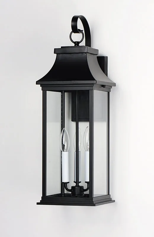 Maxim 30024 Vicksburg 3-lt 8" Outdoor Wall Sconce