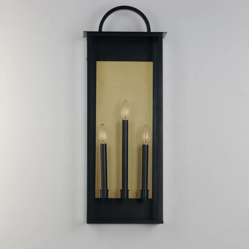 Maxim 30758 Manchester 3-lt 30" Tall Outdoor Wall Sconce