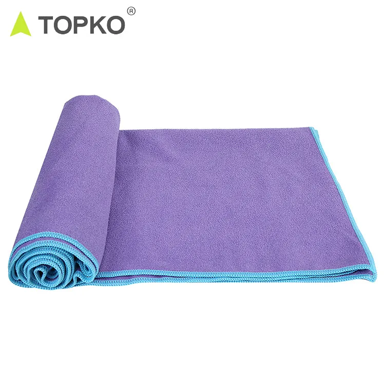 Microfiber yoga towel (no silicon dots )