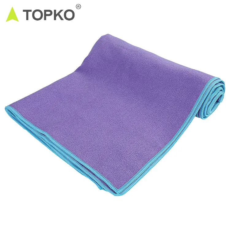 Microfiber yoga towel (no silicon dots )