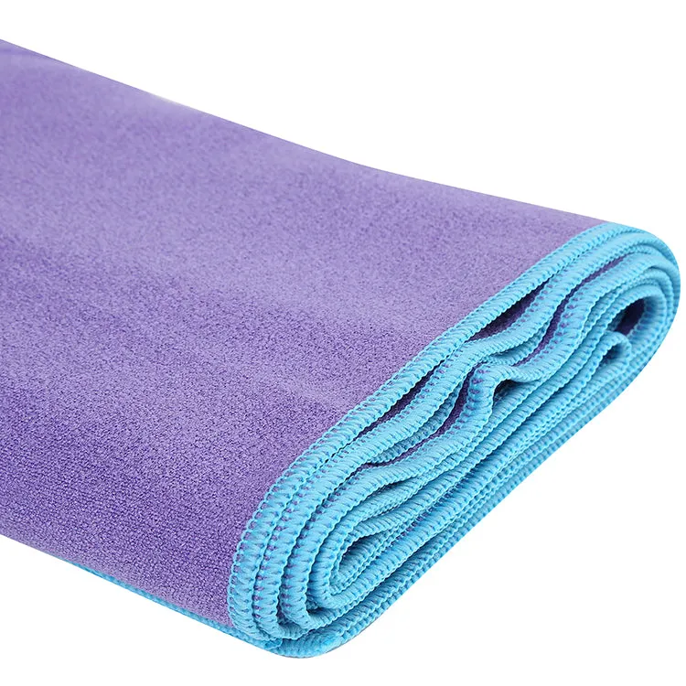 Microfiber yoga towel (no silicon dots )