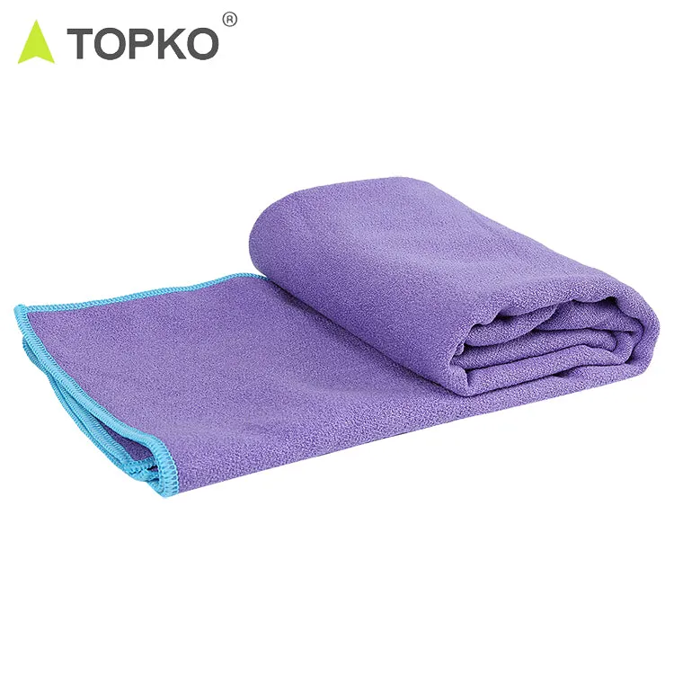 Microfiber yoga towel (no silicon dots )