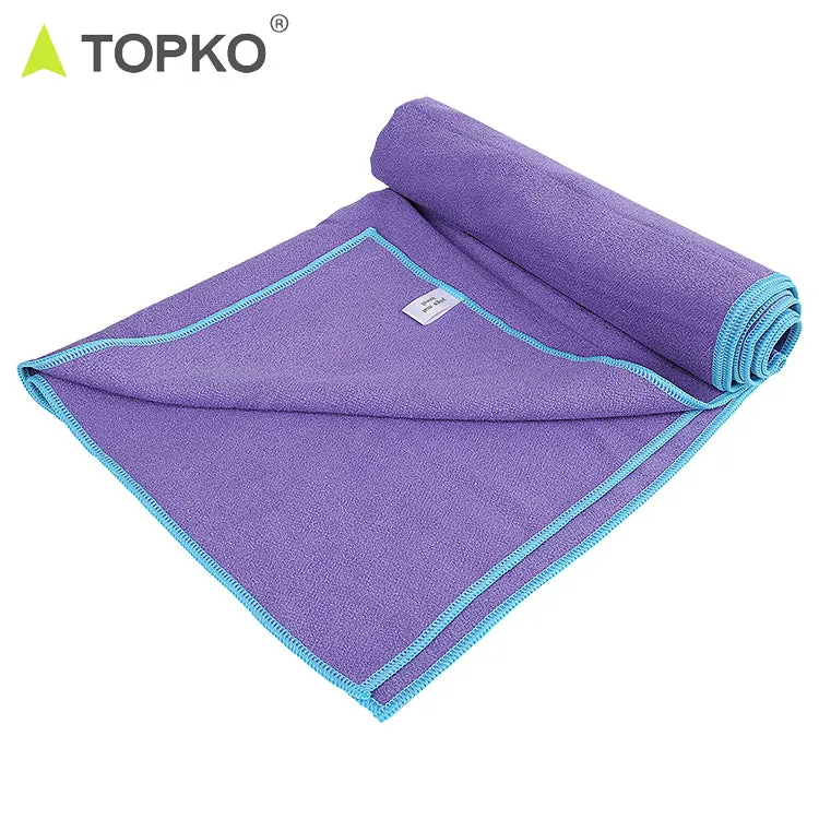 Microfiber yoga towel (no silicon dots )