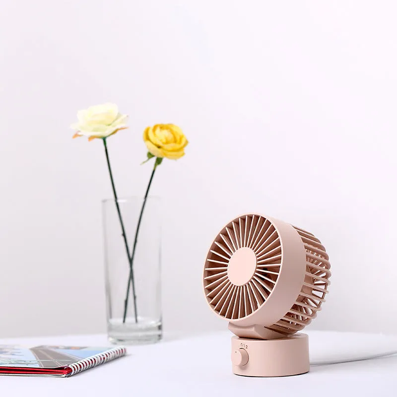 Mini Fan Halter Creative USB Office Student Dormitory Desktop Portable Electric Fan