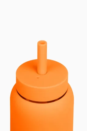 Mini Lounge Straw   Cap (Tangerine)