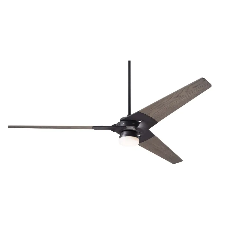 Modern Fan Torsion 62" Ceiling Fan with LED Light Kit, 17W