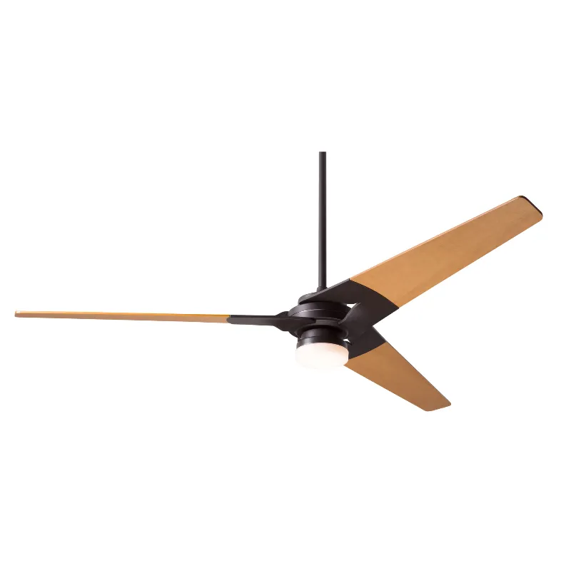 Modern Fan Torsion 62" Ceiling Fan with LED Light Kit, 17W