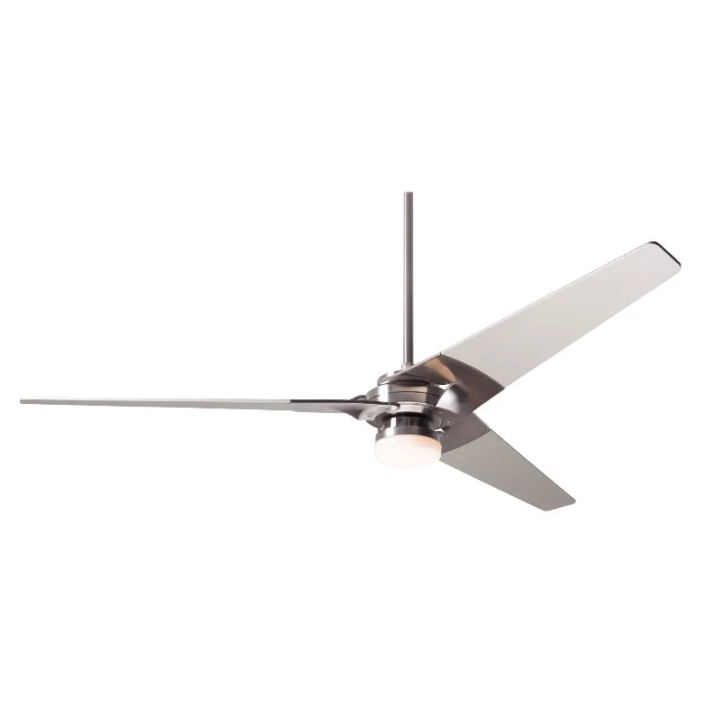 Modern Fan Torsion 62" Ceiling Fan with LED Light Kit, 17W