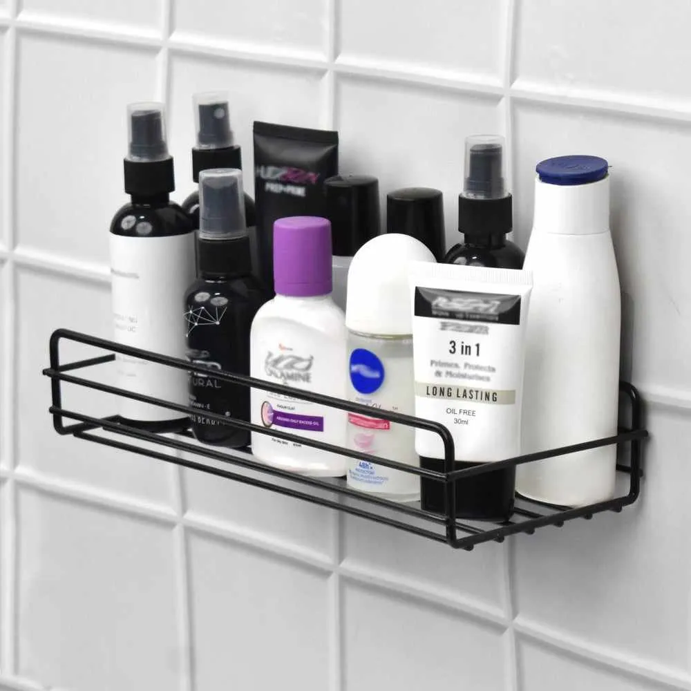 Multipurpose Kitchen / Bathroom Rack Wall Mounted Holder