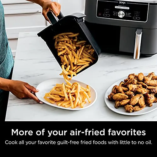 Ninja DZ401 Foodi 10 Quart 6-in-1 DualZone XL 2-Basket Air Fryer (New)