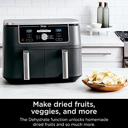 Ninja DZ401 Foodi 10 Quart 6-in-1 DualZone XL 2-Basket Air Fryer (New)