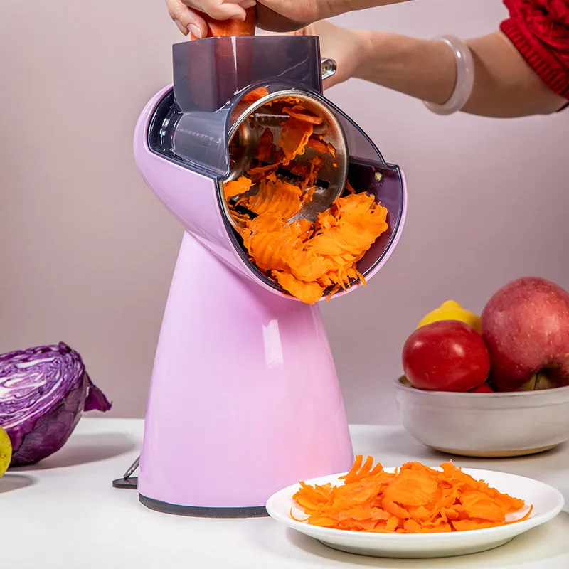 Nutricraft Premium Food Cutter: Multi-Functional, Aluminum Unibody Design and No Electricity Required