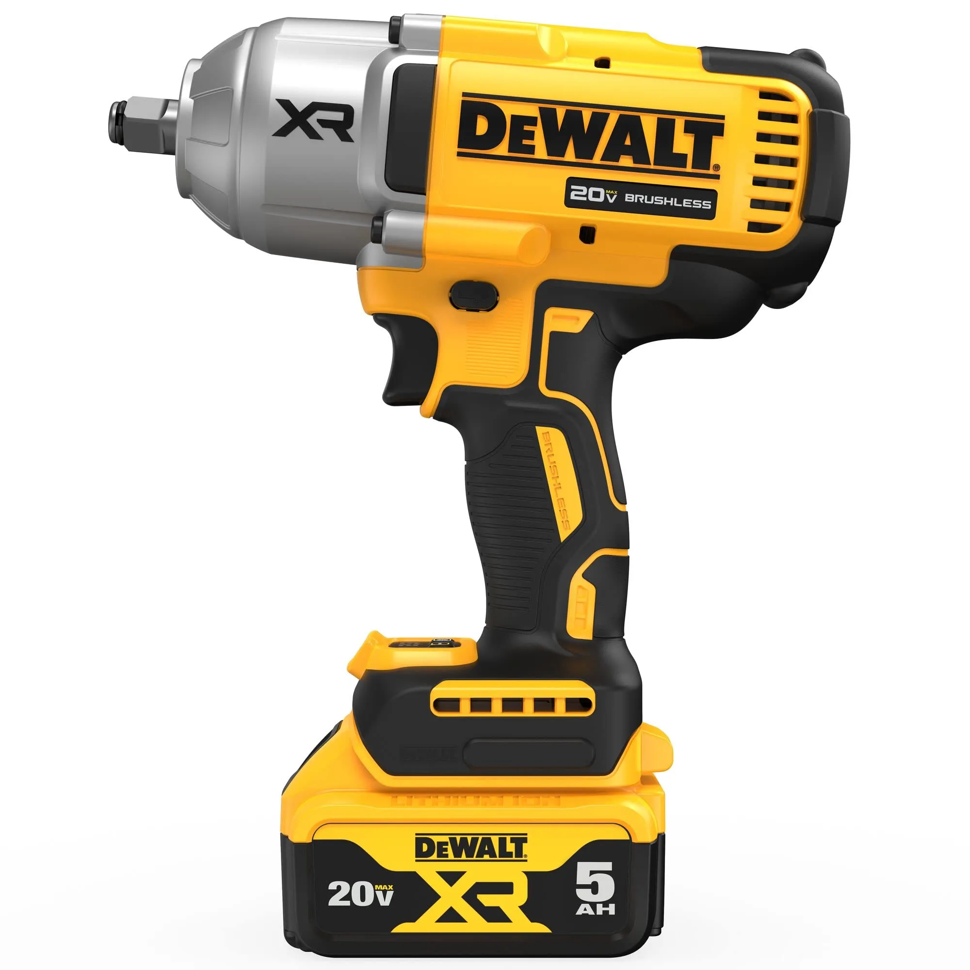 Open Box -  DEWALT 20V MAX* XR 1/2" High Torque Impact Wrench with Hog Ring Anvil