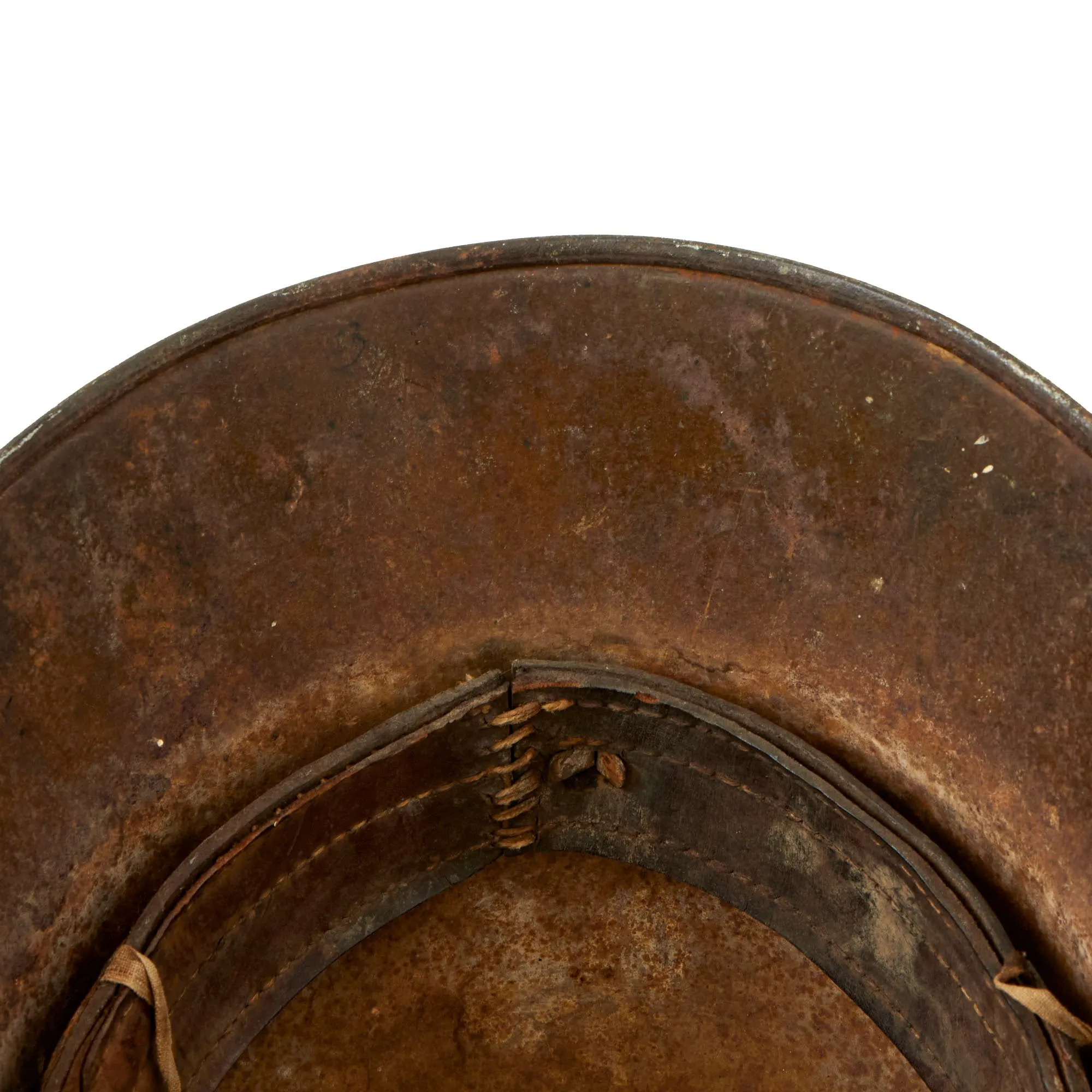 Original Imperial German WWI M16 Stahlhelm Helmet Shell Decorated for Motorcycle Club Post War - marked ET64