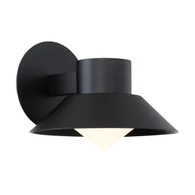 Oslo LED Outdoor Wall Light in Black