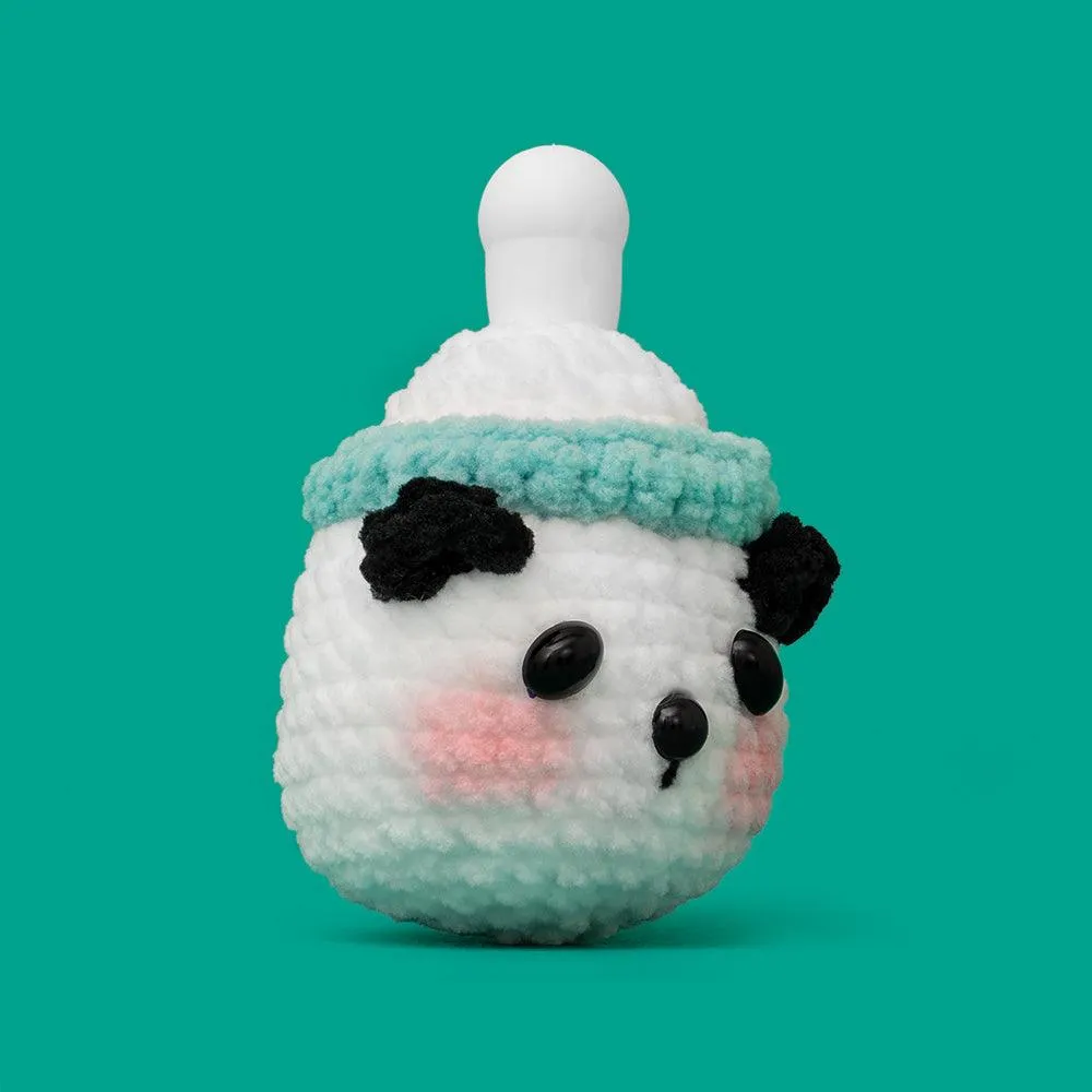 Panda Baby Bottle Crochet Kit