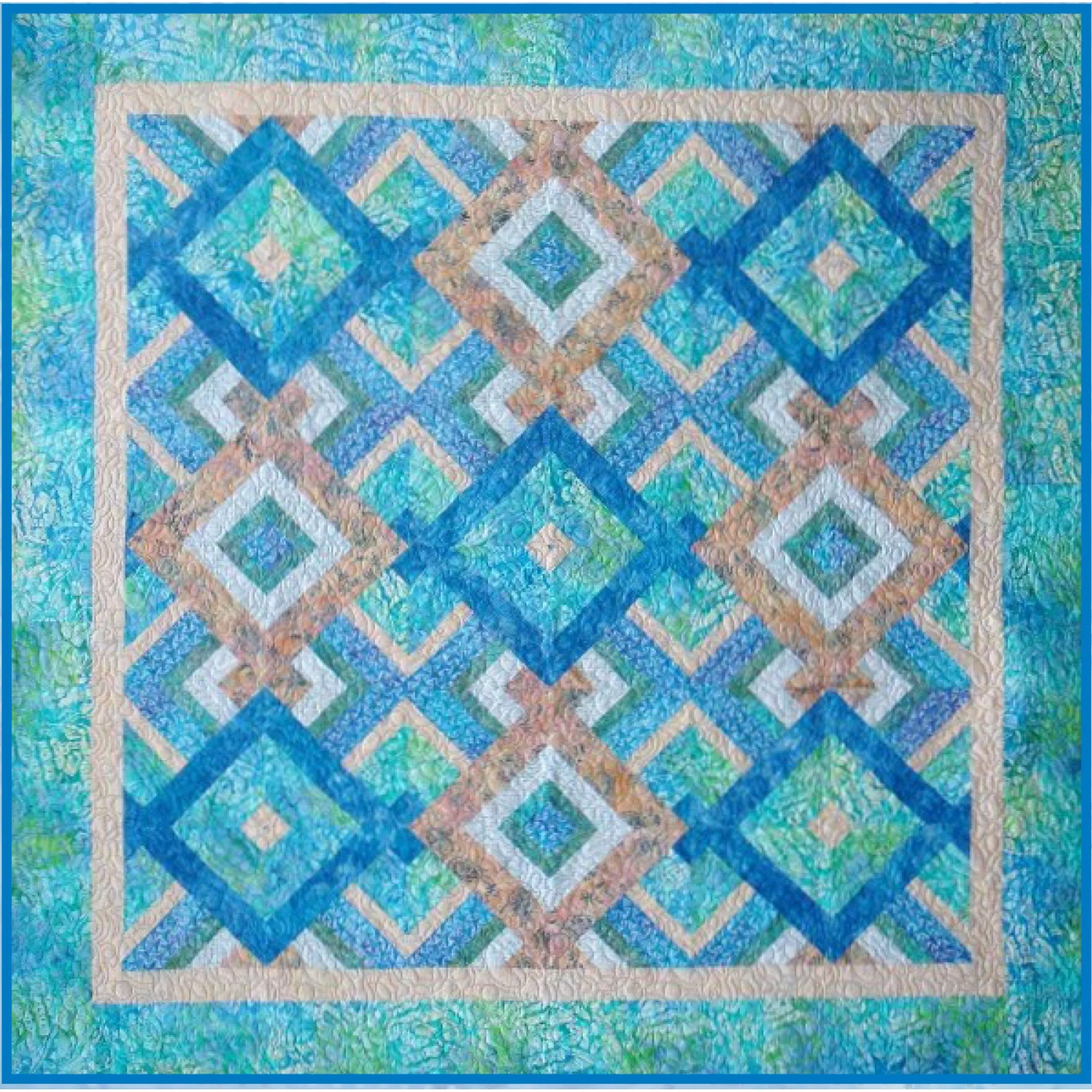 Peaceable Strips Quilt NJD-106e - Downloadable Pattern