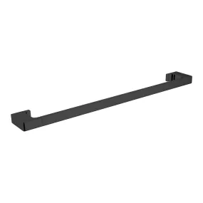 PEARL Single Towel Rail 600mm MATTE  BLACK 8024-MB