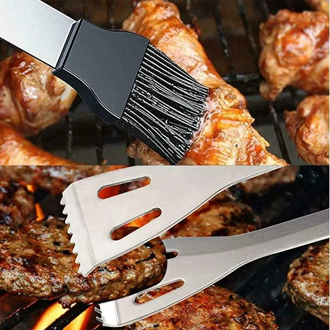 Perkin BBQ Utensil Set with Case