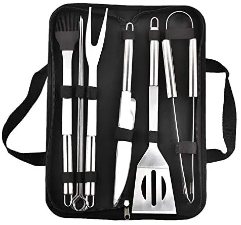 Perkin BBQ Utensil Set with Case