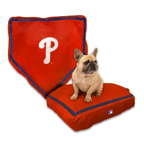 PHILADELPHIA PHILLIES HOME PLATE DOG BED