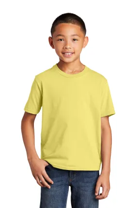 Port & Company Youth Fan Favorite Short Sleeve Crewneck T-Shirt - Yellow