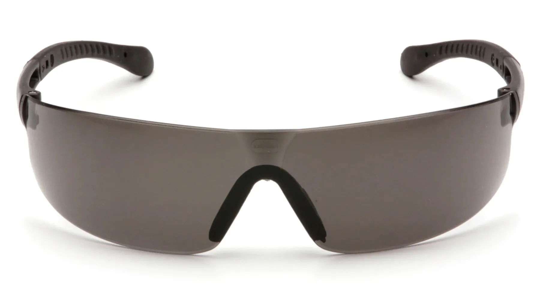 Pyramex Provoq, Frameless Safety Glasses, Soft Nosepice & Rubber Temples - ANSI Z87 