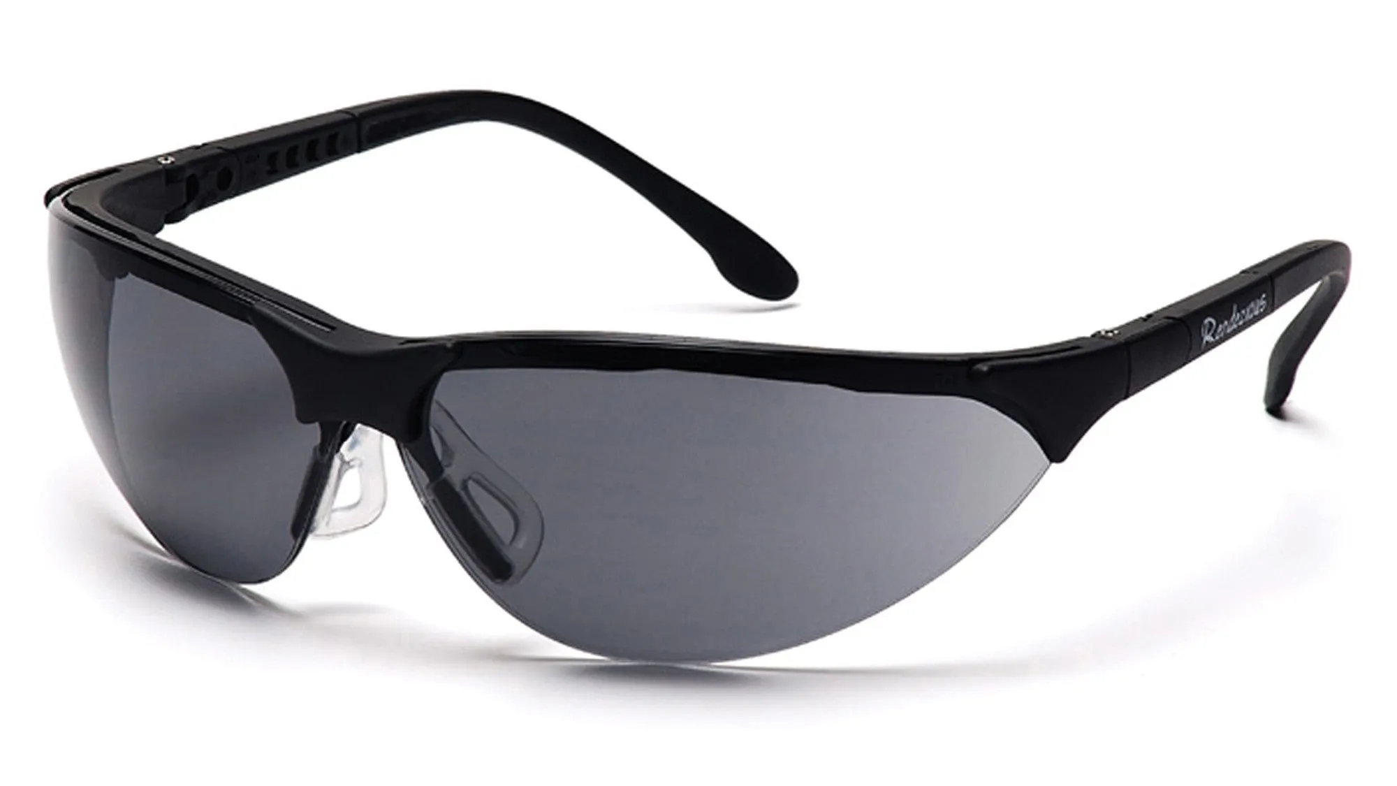 Pyramex SB2820ST Rendezvous Black Safety Glasses W/ Gray Anti-Fog Lens (12 each)