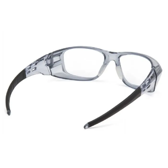 Pyramex SG9810R15 Emerge Plus Safety Glasses, Gray Frame, Clear  1.5 Lens, 1 Each