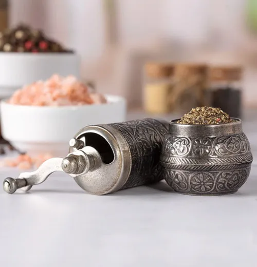 "Black Pepper And Spice Grinder"