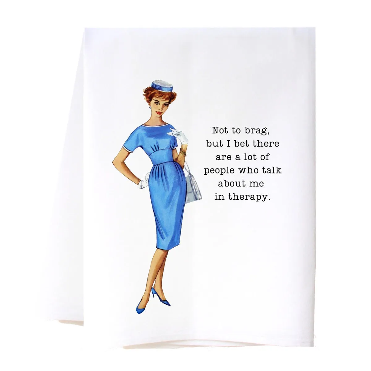 "Not To Brag" Kitchen Towel