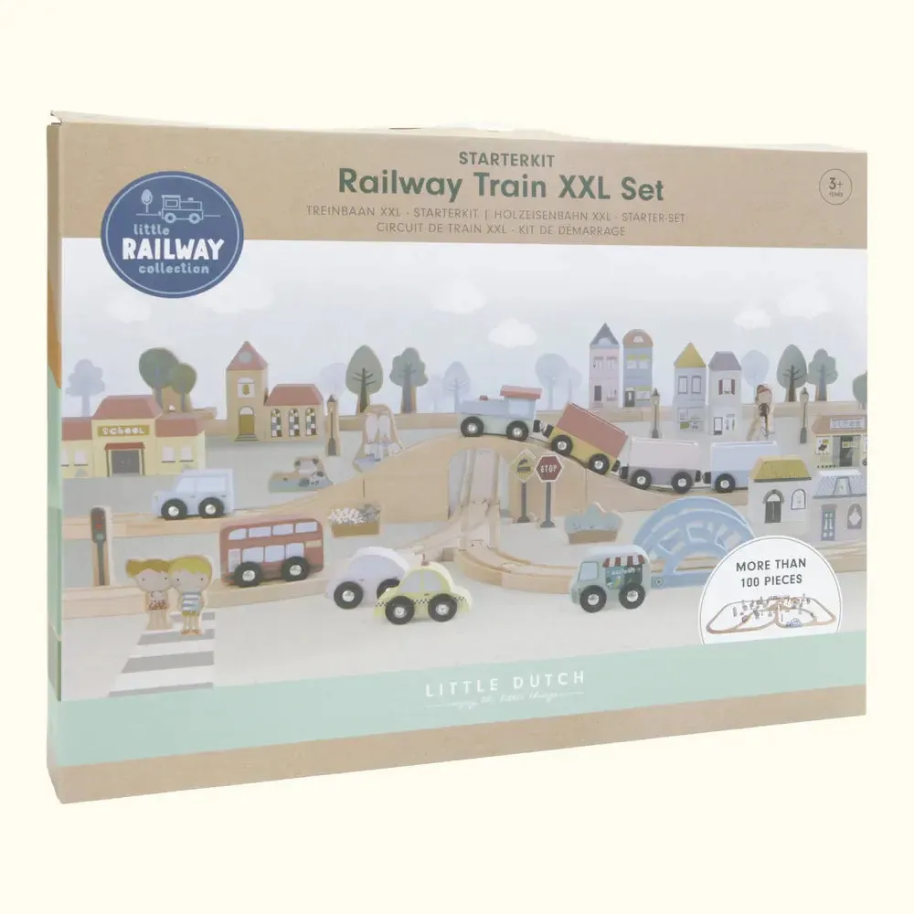 Railway Train XXL Set - 108 pcs