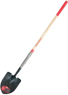 Razor-Back 2593600 Shovel, 9 in W Blade, Steel Blade, Hardwood Handle, Long Handle, 48 in L Handle :EA: QUANTITY: 1