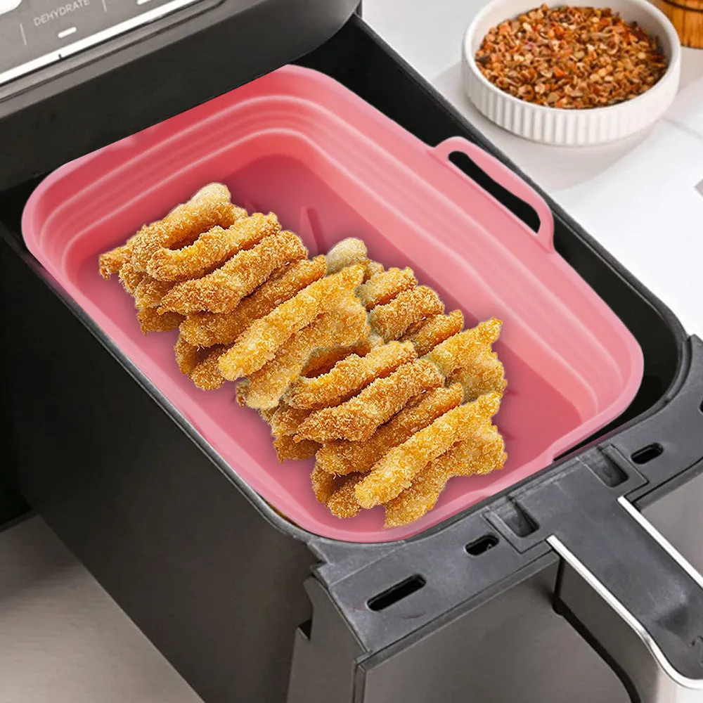 Rectangular Foldable Silicone Tray