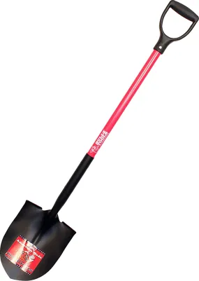 Round Point Shovel Fiberglass D Handle