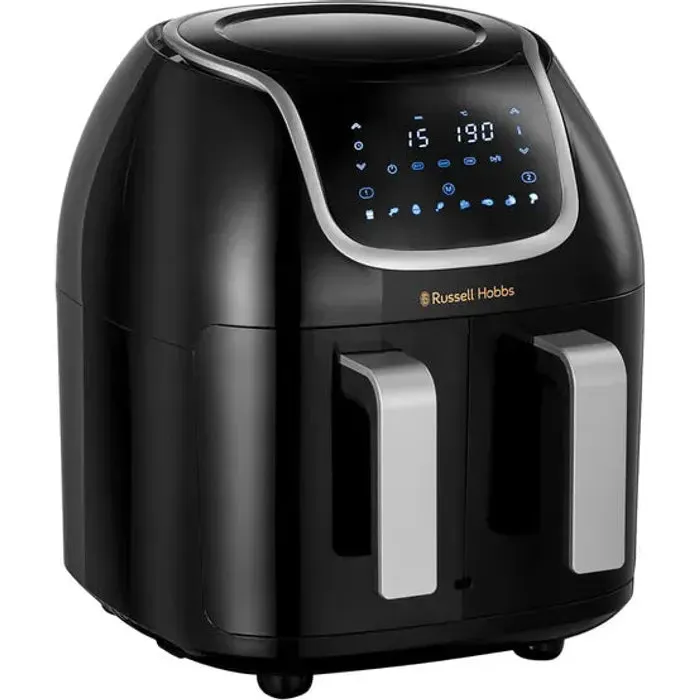 Russell Hobbs Satisfry Snappi 8.5L 1800W Dual Basket Air Fryer - Black | 27290