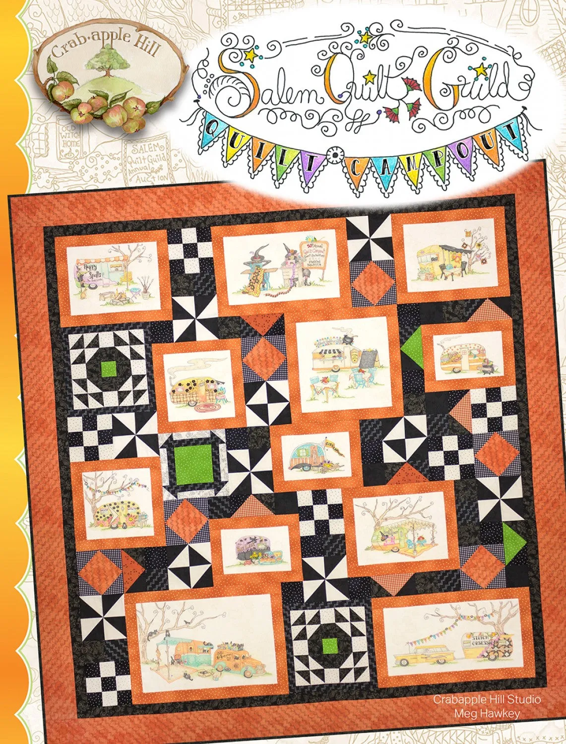 Salem's Quilt Guild Quilt Campout Quilt Assembly Instructions