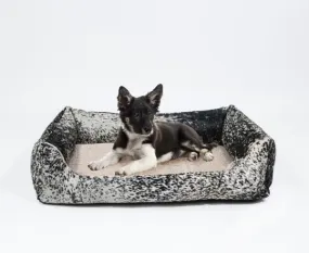 Salt and Pepper Pet Bed, 44X26X10"