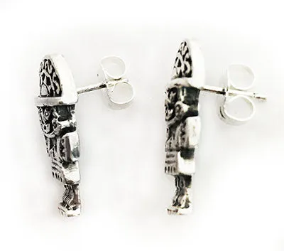 Silver Tumi Post Earrings