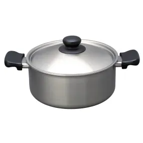 Sori Yanagi Stainless Stock Pot (Shallow) 22cm SY-SPS22