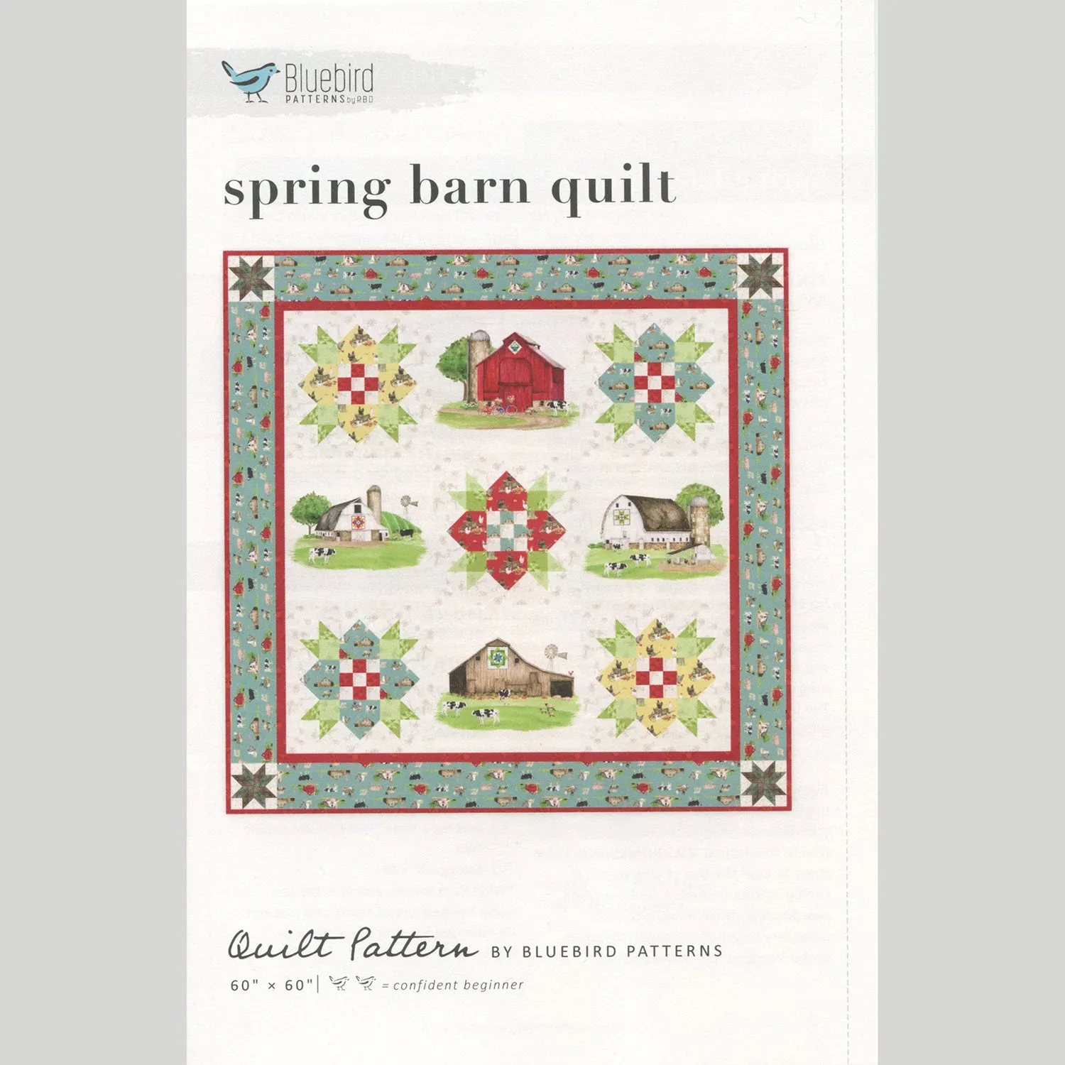 Spring Barn Quilt Kit