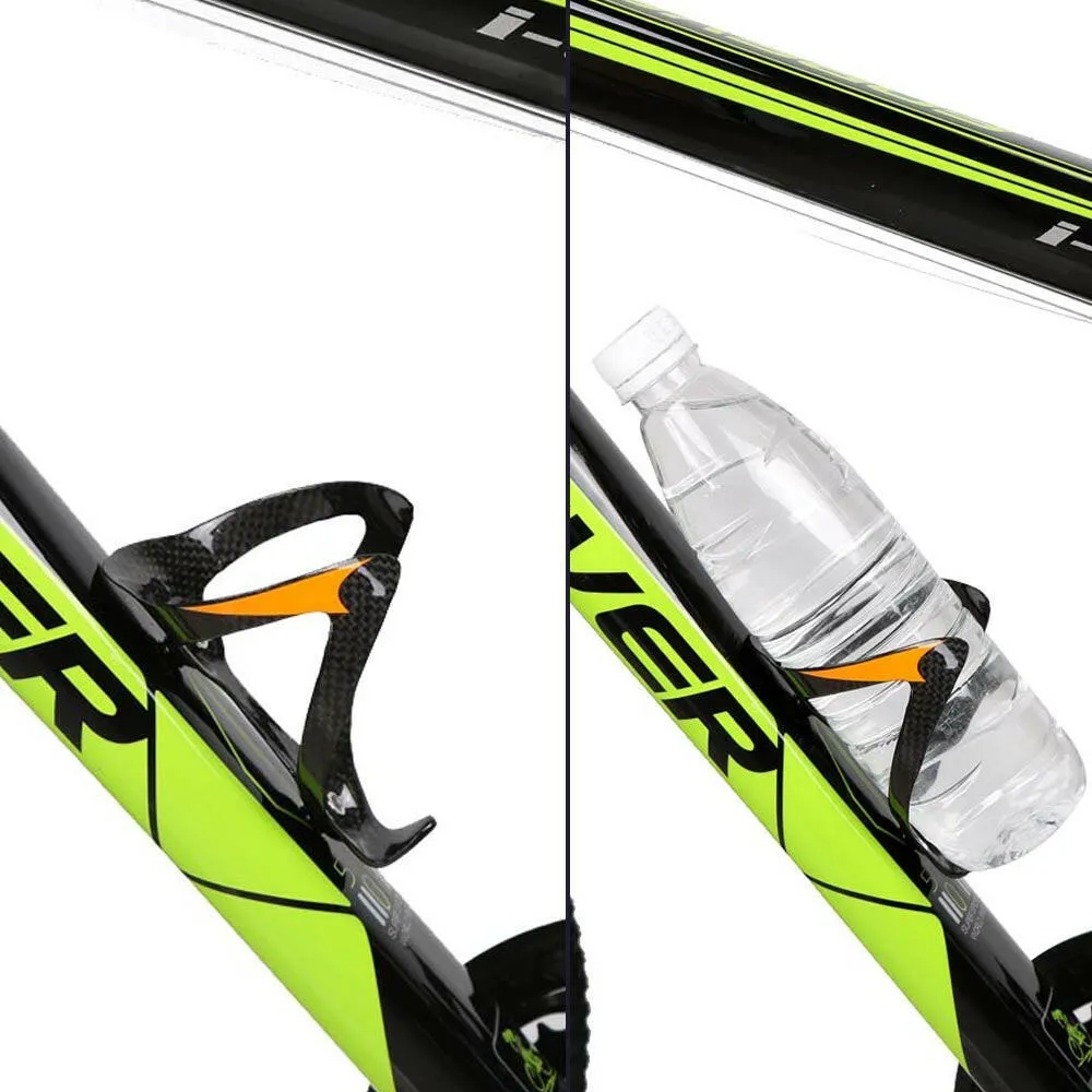 Super Light Bike Bicycle Carbon Fiber Glossy Water Bottle Holder Cage