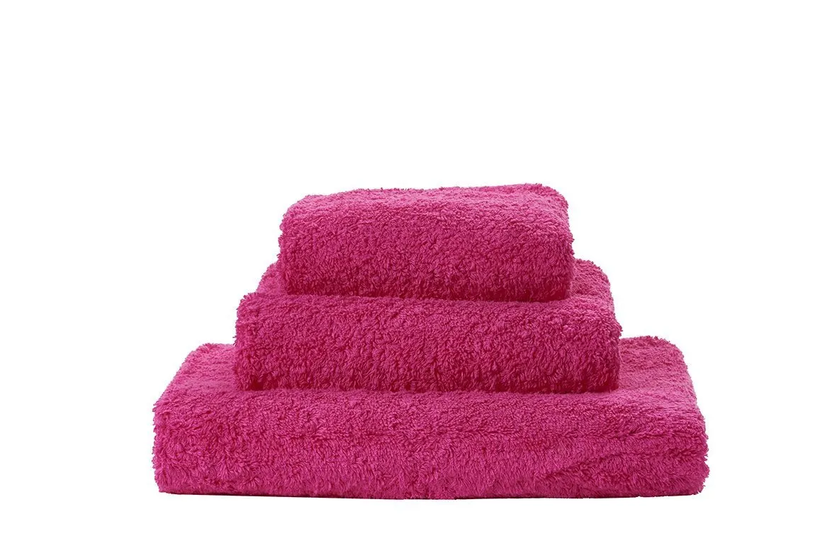 Super Pile Happy Pink Towels by Abyss and Habidecor