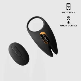 Svakom Winni 2 Silicone App Compatible Penis Ring with Remote Black/Gold