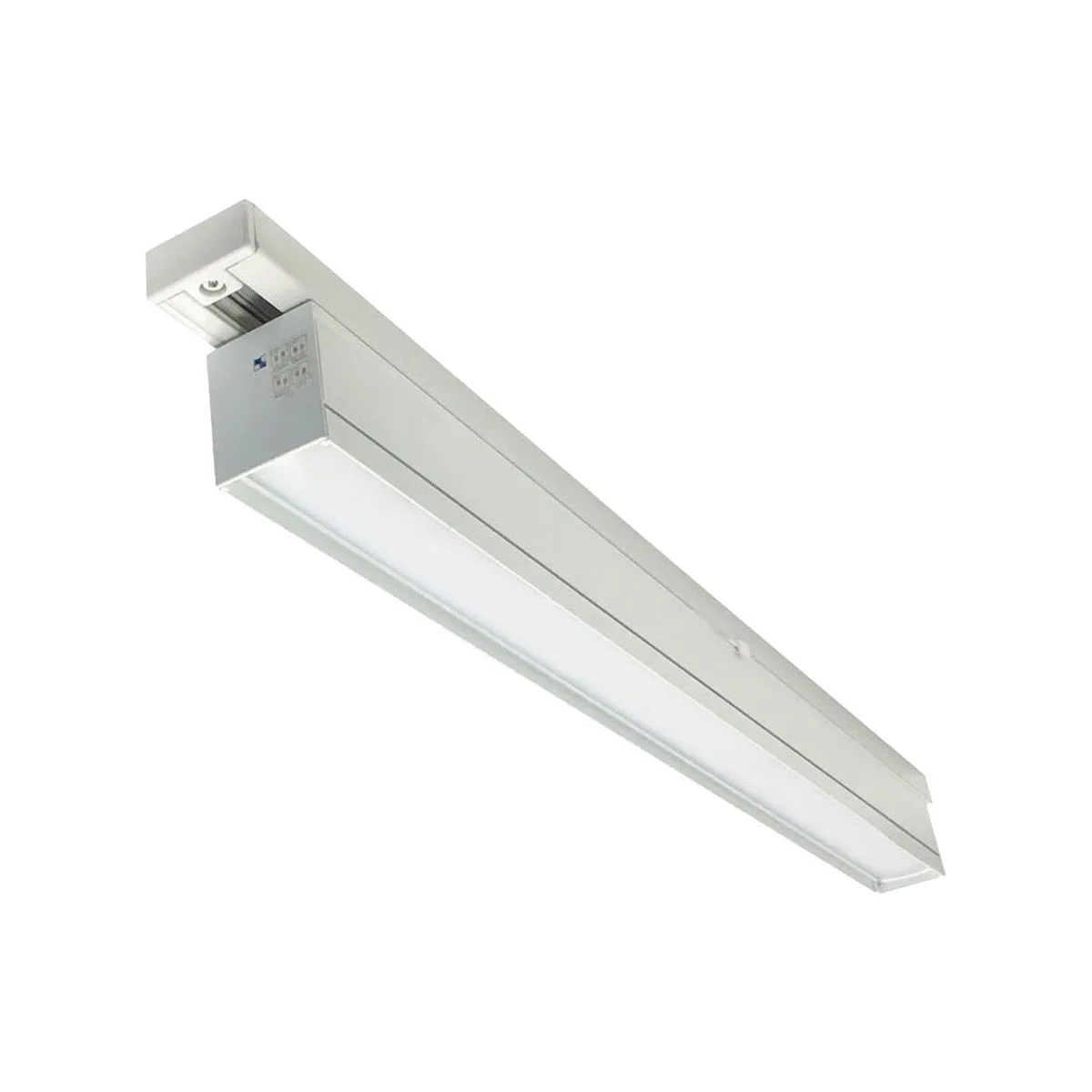 T-Line 4 ft LED Linear Track Bar 40W 3200 Lumens Selectable CCT 30K/35K/40K, Halo, White