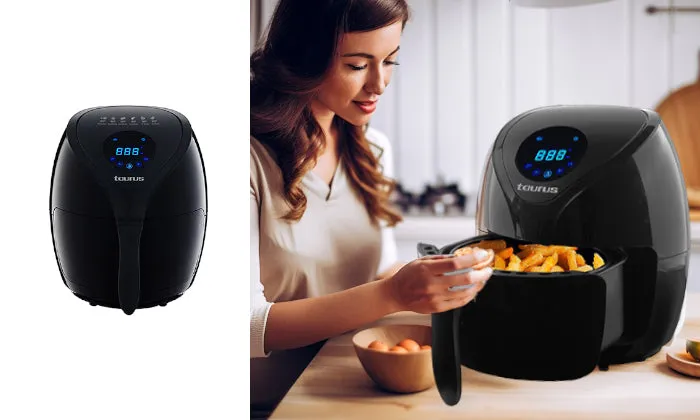 Taurus Air Fryers With Timer Digital Plastic Black 3.6 L 1400 W "Fredigora Aire